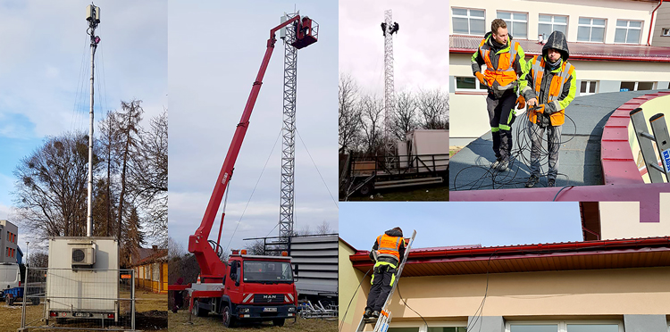 Lepsza łączność na granicy: dodatkowe stacje bazowe i darmowe Wi-Fi
