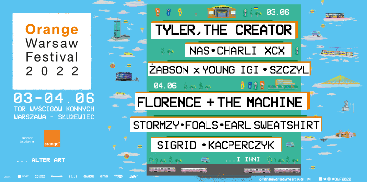 Orange Warsaw Festival 2022 nadchodzi i dziś ogłaszamy większość tegorocznego line-upu!