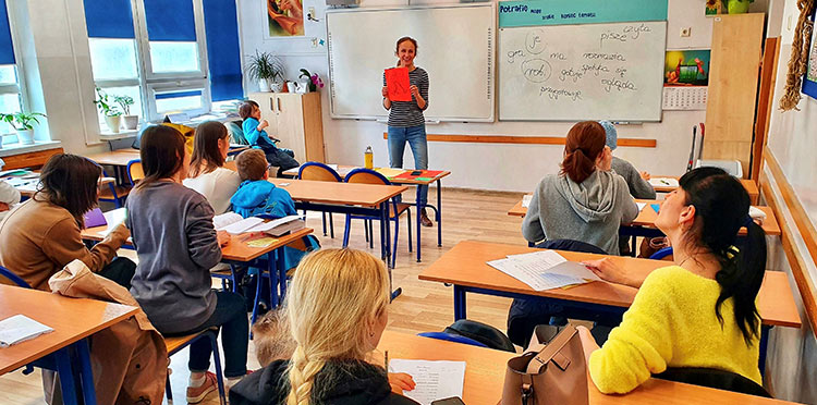 Uczę, aby dać im pewność siebie